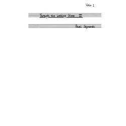 SZYMANSKI PAWEL THROUGH THE LOOKING GLASS III STRING QUARTET PARTS