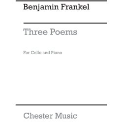Frankel: Three Poems for Cello and Piano