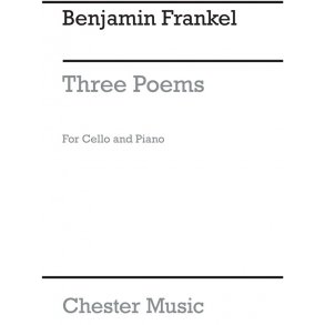 Frankel: Three Poems for Cello and Piano