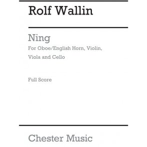 Rolf Wallin: ning (Score)