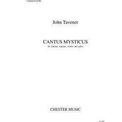 John Tavener: Cantus Mysticus (Clarinet Part)