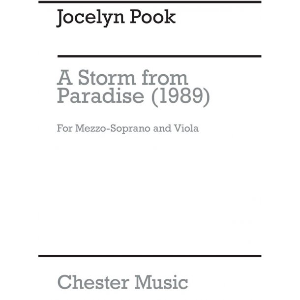 Jocelyn Pook: Storm From Paradise