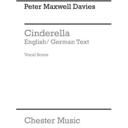 Peter Maxwell Davies: Cinderella (Vocal Score) - German Text