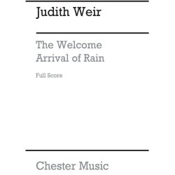 Judith Weir: The Welcome Arrival Of Rain
