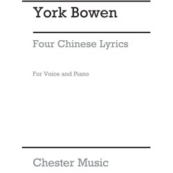 York Bowen: Four Chinese Lyrics