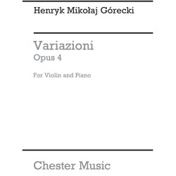 Henryk Gorecki: Variazioni Op.4