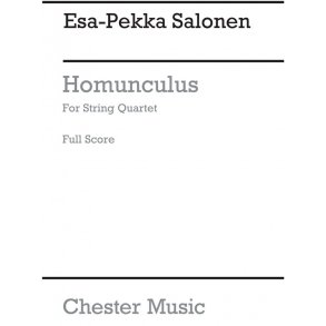 Esa-Pekka Salonen: Homunculus (Score)
