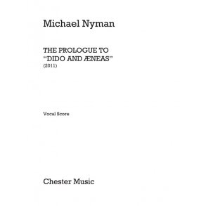 Michael Nyman: The Prologue To ‘Dido And Aeneas’ (Vocal Score)