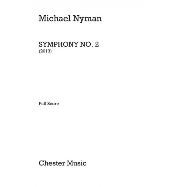 Michael Nyman: Symphony No.2 (Full Score)
