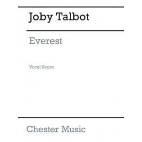 Joby Talbot: Everest (Vocal Score)
