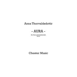 Anna Thorvaldsdottir: - AURA - (Score/Parts)