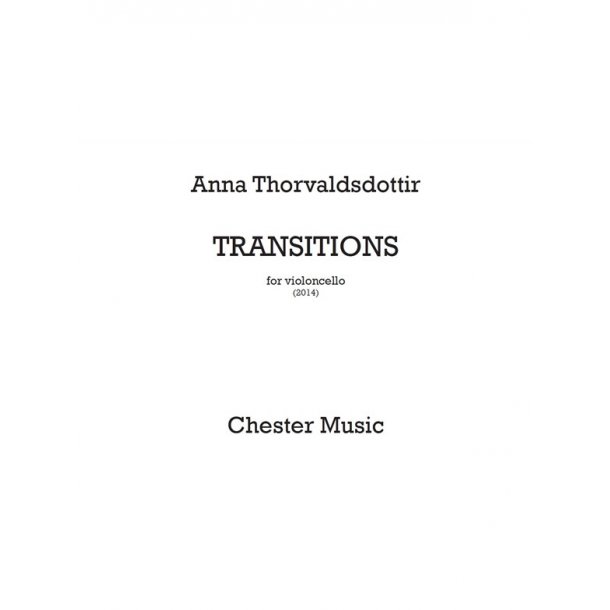 Anna Thorvaldsdottir: Transitions