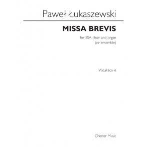 Paweł Łukaszewski: Missa Brevis (Vocal Score)