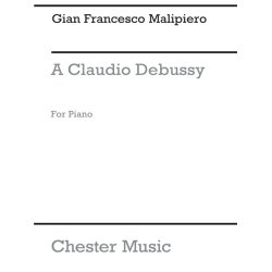 Malipiero  A Claude Debussy  Pf