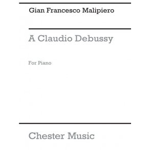 Malipiero  A Claude Debussy  Pf