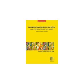 Melodies Francaises Du Xxe Siecle (Kimball) High Voice/Piano Book