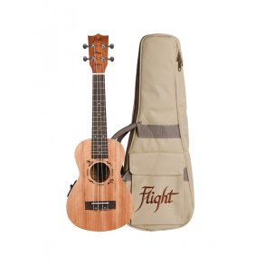 Flight: DUC523CEQ Concert Electro-Acoustic Ukulele (With Bag)