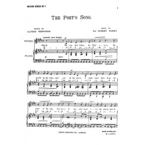 C. Hubert Parry: The Poet's Song