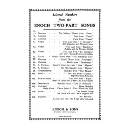 Balfe, M Gypsy Chorus From Bohemian Girl 2-pt