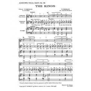 Cornelius, P The Kings 2 Pt (Ea316)