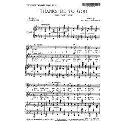 Dickson Thanks Be To God 2 Pt (Tp121)