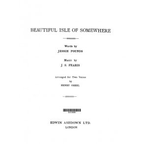 Fearis Beautiful Isle Of Somewhere 2 Pt (Ea272)