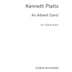Platts, K An Advent Carol Ssa/Pf