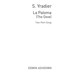 Yradier, S La Paloma(The Dove)  2-pt/Pf