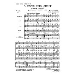 Hazlehurst, C O Leave Your Sheep (Quittez Pasteurs) Satb