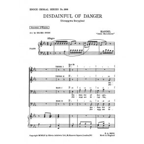 Handel  Disdainful Of Danger Ttbb