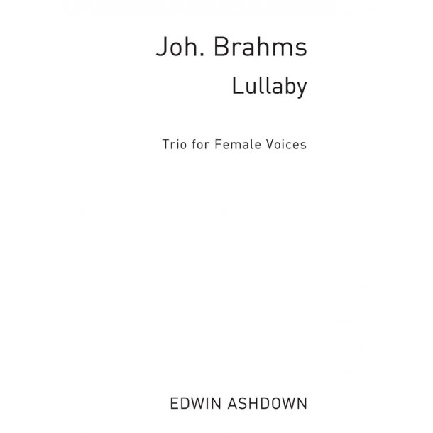 Brahms Lullaby Ssa