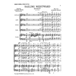 Elgar: Sailing Westward For Soprano, Alto, Tenor And Bass