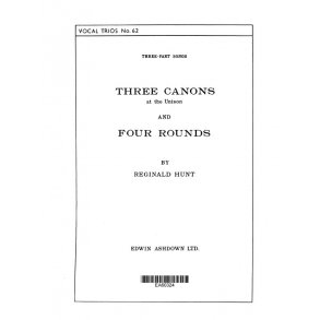 Hunt, Reginald Three Canons And Four Rounds