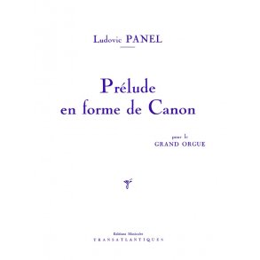 Ludovic Panel: Prlude En Forme De Canon
