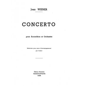 Jean Wiener: Concerto