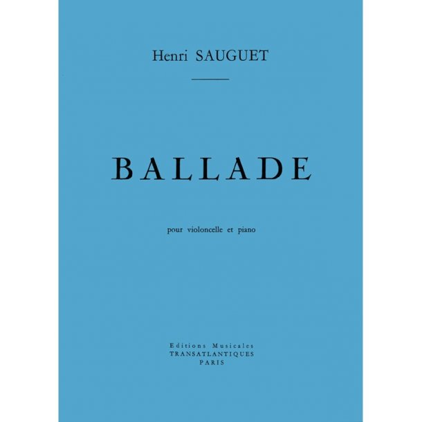 Henri Sauguet: Ballade