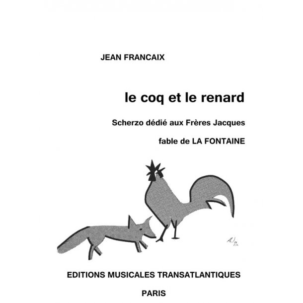 Jean Francaix: Le Coq Et Le Renard (Vocal Score)