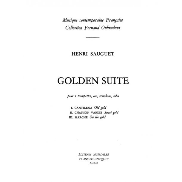 Henri Sauguet: Golden Suite