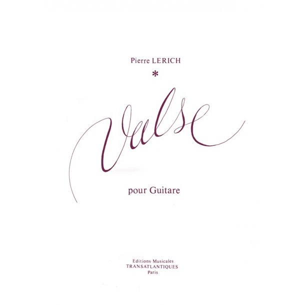 Pierre Lerich: Valse