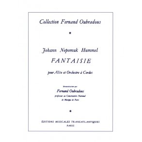 Johann Nepomuk Hummel: Fantasie