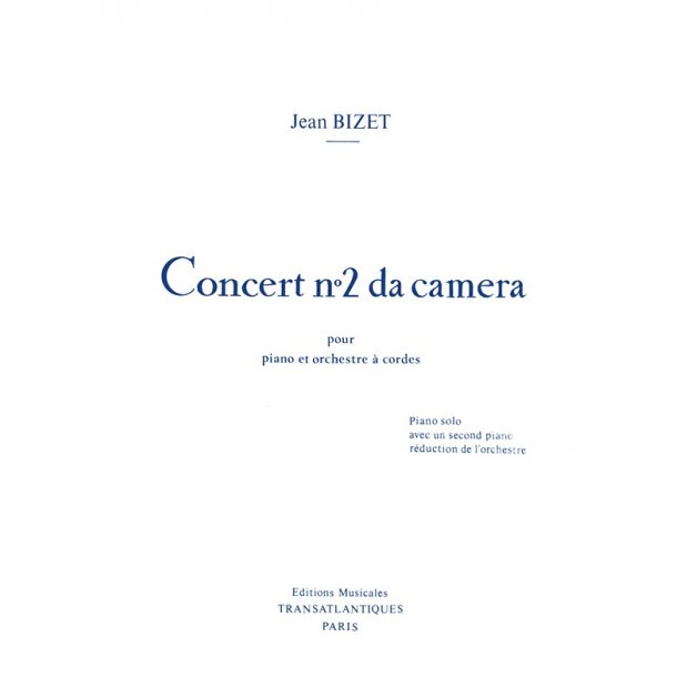 Jean Bizet: Concerto En Sol Mineur