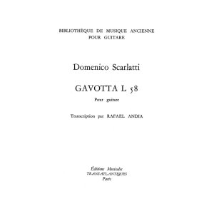 Domenico Scarlatti: Gavotta L58