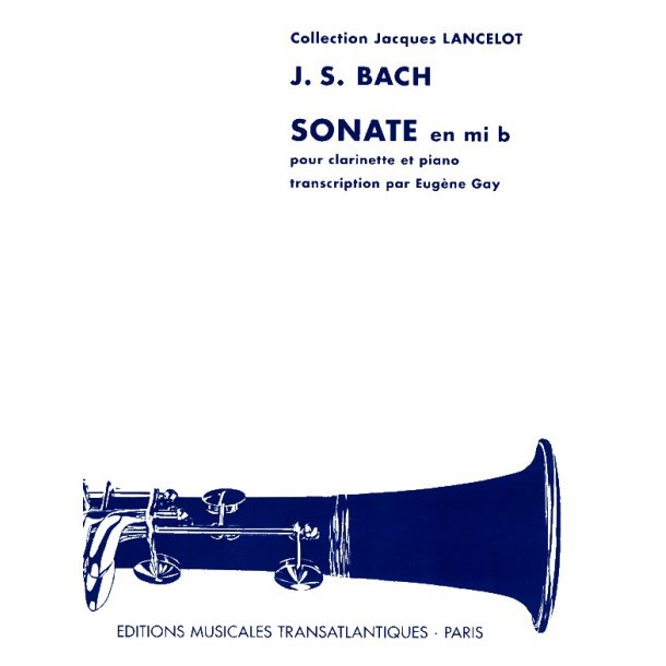Jean Sbastien Bach: Sonate En Mib Majeur