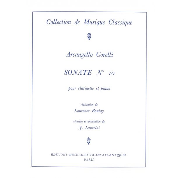Archangelo Corelli: Sonate N10