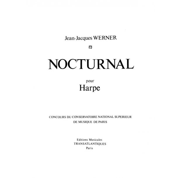Jean Jacques Werner: Nocturnal