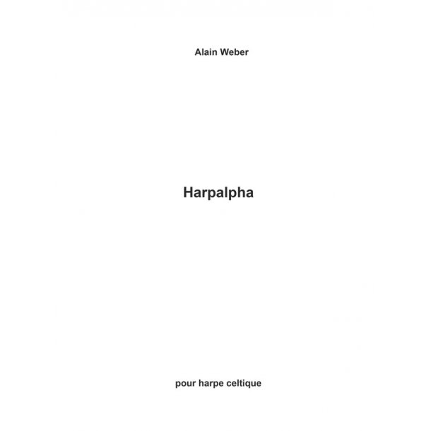 Alain Weber: Harpalpha