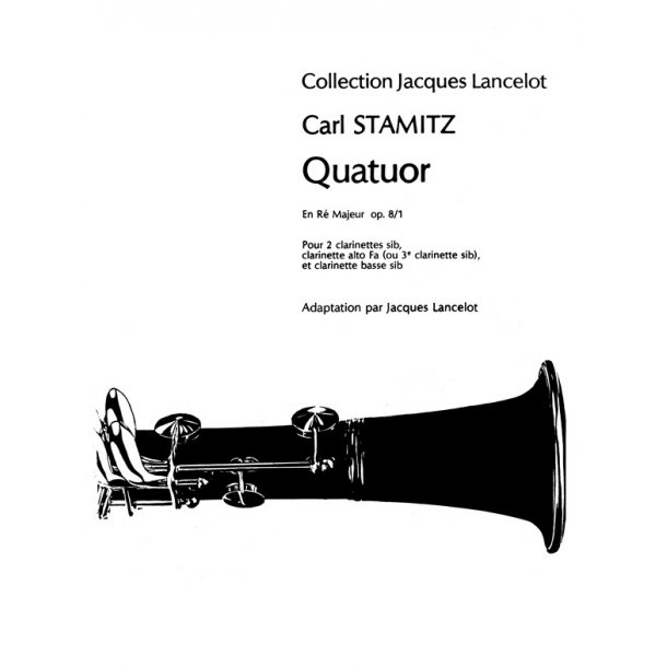 Carl Stamitz: Quatuor En R&eacute; Majeur Op.8