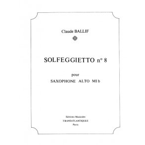 Claude Ballif: Solfeggietto N8  Op.36