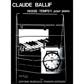 Claude Ballif: Passe-Temps N1 Op.38
