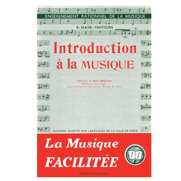 Suzanne Haik-Ventoura: Introduction  La Musique